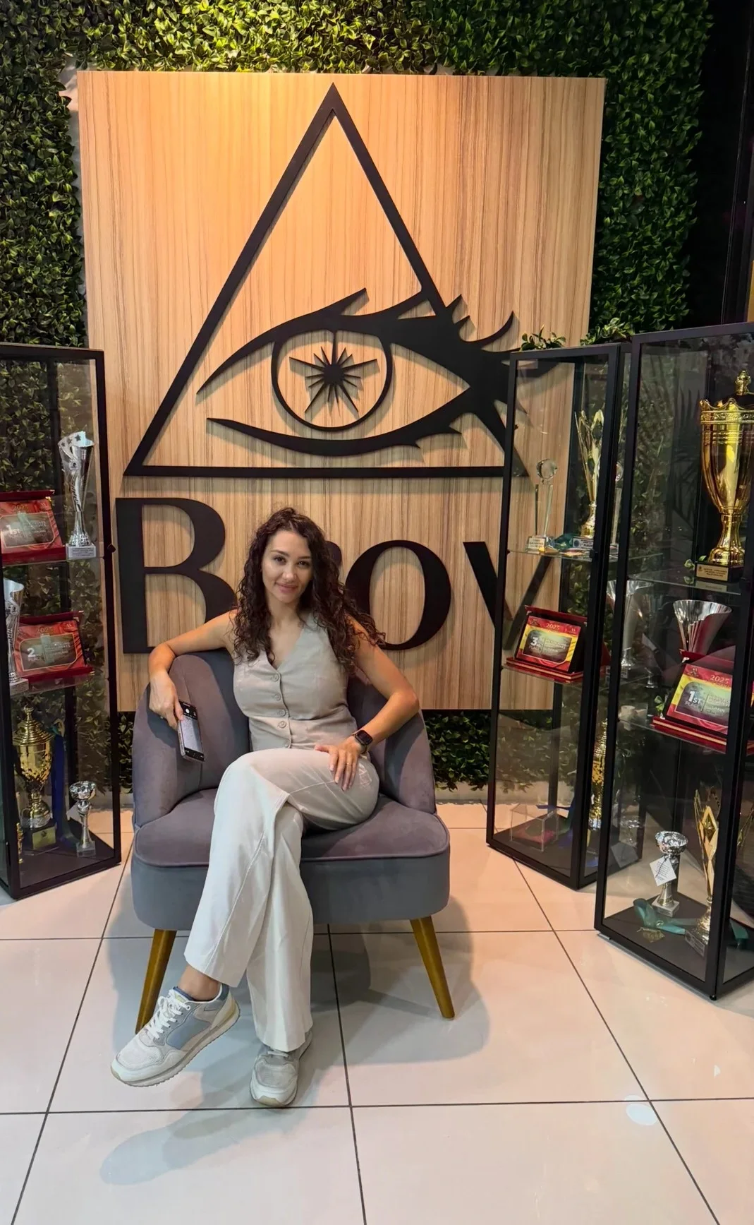 Profesional de Brov Academy en su centro de Valencia